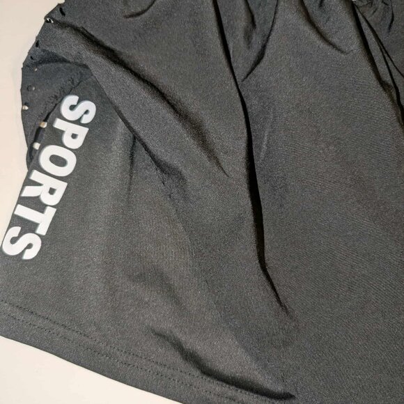Girls Black SPORTS Athletic Shorts – Size XL - Picture 9 of 9